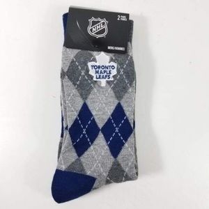 NHL Toronto maple leafs  Socks 2 pairs